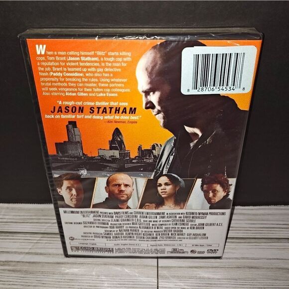 BLITZ (2011) DVD Action Suspense Movie Statham Considine Gillen New - Picture 3 of 3